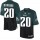 Nike Eagles #20 Brian Dawkins Midnight Green/Black Men's Stitched NFL Elite Fadeaway Fashion Jersey