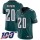 Nike Eagles #20 Brian Dawkins Midnight Green Team Color Men's Stitched NFL 100th Season Vapor Limited Jersey