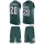 Nike Eagles #20 Brian Dawkins Midnight Green Team Color Men's Stitched NFL Limited Tank Top Suit Jersey
