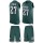 Nike Eagles #27 Malcolm Jenkins Midnight Green Team Color Men's Stitched NFL Limited Tank Top Suit Jersey