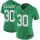 Women's Eagles #30 Corey Clement Green Stitched NFL Limited Rush Jersey
