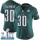 Women's Eagles #30 Corey Clement Midnight Green Team Color Super Bowl LII Stitched NFL Vapor Untouchable Limited Jersey