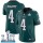 Nike Eagles #4 Jake Elliott Midnight Green Team Color Super Bowl LII Men's Stitched NFL Vapor Untouchable Limited Jersey