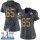 Women's Eagles #65 Lane Johnson Black Super Bowl LII Stitched NFL Limited 2016 Salute to Service Jersey