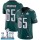 Nike Eagles #65 Lane Johnson Midnight Green Team Color Super Bowl LII Men's Stitched NFL Vapor Untouchable Limited Jersey