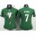 Women's Eagles #7 Michael Vick Midnight Green Team Color Portrait NFL Game Jersey