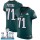 Nike Eagles #71 Jason Peters Midnight Green Team Color Super Bowl LII Men's Stitched NFL Vapor Untouchable Elite Jersey