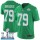 Nike Eagles #79 Brandon Brooks Green Super Bowl LII Men's Stitched NFL Limited Rush Jersey