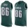 Nike Eagles #86 Zach Ertz Midnight Green Team Color Men's Stitched NFL Limited Tank Top Jersey