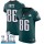 Nike Eagles #86 Zach Ertz Midnight Green Team Color Super Bowl LII Men's Stitched NFL Vapor Untouchable Elite Jersey