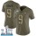 Women's Eagles #9 Nick Foles Olive Camo Super Bowl LII Stitched NFL Limited 2017 Salute to Service Jersey