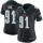 Women's Eagles #91 Fletcher Cox Black Alternate Stitched NFL Vapor Untouchable Limited Jersey