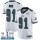Nike Eagles #91 Fletcher Cox White Super Bowl LII Men's Stitched NFL Vapor Untouchable Limited Jersey