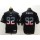 Nike Eagles #92 Reggie White Black Men's Stitched NFL Elite USA Flag Fashion Jersey