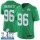 Nike Eagles #96 Derek Barnett Green Super Bowl LII Men's Stitched NFL Limited Rush Jersey