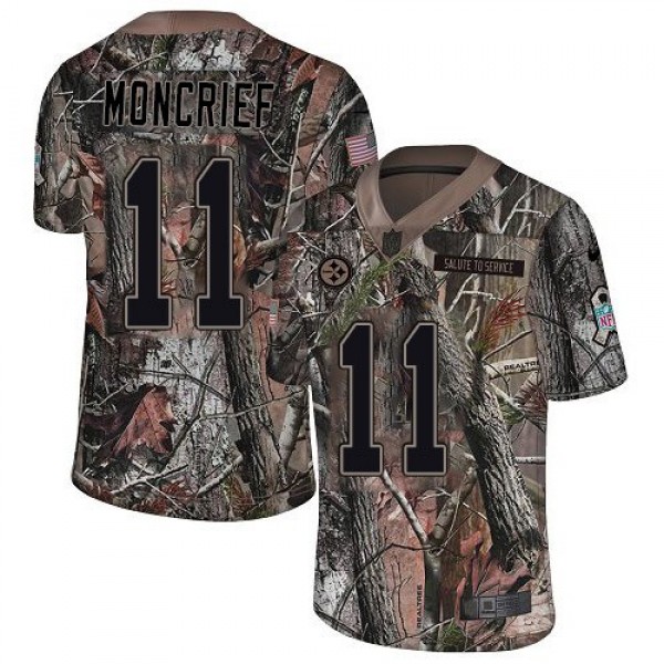 Nike Steelers #11 Donte Moncrief Camo Men's Stitched NFL Limited Rush Realtree Jersey