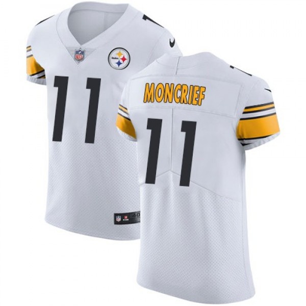Nike Steelers #11 Donte Moncrief White Men's Stitched NFL Vapor Untouchable Elite Jersey