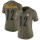 Women's Steelers #12 Terry Bradshaw Olive Stitched NFL Limited 2017 Salute to Service Jersey