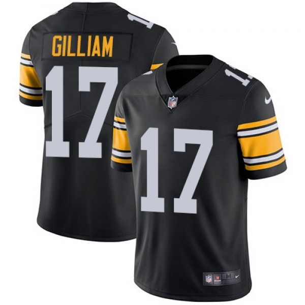 Nike Steelers #17 Joe Gilliam Black Alternate Men's Stitched NFL Vapor Untouchable Limited Jersey