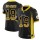 Nike Steelers #19 JuJu Smith-Schuster Black Team Color Men's Stitched NFL Limited Rush Drift Fashion Jersey