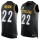 Nike Steelers #22 Steven Nelson Black Team Color Men's Stitched NFL Limited Tank Top Jersey
