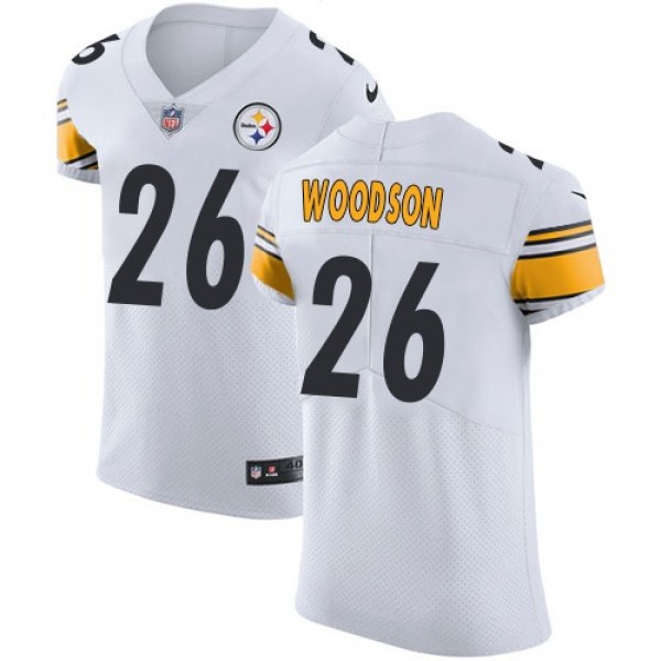 Nike Steelers #26 Rod Woodson White Men's Stitched NFL Vapor Untouchable Elite Jersey