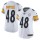 Women's Steelers #48 Bud Dupree White Stitched NFL Vapor Untouchable Limited Jersey