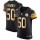 Nike Steelers #50 Ryan Shazier Black Team Color Men's Stitched NFL Elite Gold Jersey