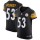 Nike Steelers #53 Maurkice Pouncey Black Men's Stitched NFL Vapor Untouchable Elite Jersey