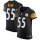 Nike Steelers #55 Devin Bush Black Team Color Men's Stitched NFL Vapor Untouchable Elite Jersey