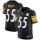 Nike Steelers #55 Devin Bush Black Team Color Men's Stitched NFL Vapor Untouchable Limited Jersey