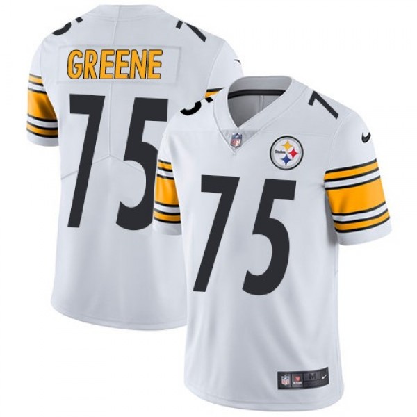 Nike Steelers #75 Joe Greene White Men's Stitched NFL Vapor Untouchable Limited Jersey