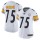 Women's Steelers #75 Joe Greene White Stitched NFL Vapor Untouchable Limited Jersey