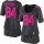 Women's Steelers #84 Antonio Brown Dark Grey Breast Cancer Awareness Stitched NFL Elite Jersey