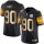Nike Steelers #90 T. J. Watt Black Men's Stitched NFL Limited Gold Rush Jersey