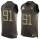 Nike Steelers #91 Stephon Tuitt Green Men's Stitched NFL Limited Salute To Service Tank Top Jersey