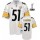 Steelers #51 James Farrior White Super Bowl XLV Stitched NFL Jersey