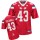 Steelers #43 Troy Polamalu 2011 Red Pro Bowl Stitched NFL Jersey