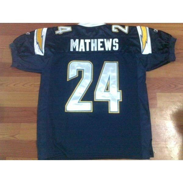 Chargers Ryan Mathews #24 Stitched Dark Blue Jersey