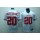 49ers #20 Brian Westbrook White Stitched NFL Jersey
