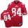 49ers #84 Josh Morgan Red Stitched NFL Jersey