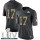 Nike 49ers #17 Emmanuel Sanders Black Super Bowl LIV 2020 Men's Stitched NFL Limited 2016 Salute to Service Jersey