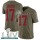 Nike 49ers #17 Emmanuel Sanders Olive Super Bowl LIV 2020 Men's Stitched NFL Limited 2017 Salute To Service Jersey