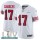 Nike 49ers #17 Emmanuel Sanders White Super Bowl LIV 2020 Rush Men's Stitched NFL Vapor Untouchable Limited Jersey