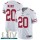 Nike 49ers #20 Jimmie Ward White Super Bowl LIV 2020 Men's Stitched NFL Vapor Untouchable Limited Jersey