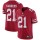 Nike 49ers #21 Deion Sanders Red Team Color Men's Stitched NFL Vapor Untouchable Limited Jersey