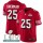 Nike 49ers #25 Richard Sherman Red Super Bowl LIV 2020 Team Color Men's Stitched NFL Vapor Untouchable Limited II Jersey