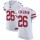 Nike 49ers #26 Tevin Coleman White Men's Stitched NFL Vapor Untouchable Elite Jersey