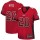 Women's 49ers #28 Carlos Hyde Red Team Color Stitched NFL Elite Drift Jersey
