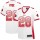 Women's 49ers #28 Carlos Hyde White Stitched NFL Elite Drift Jersey